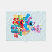 Sesame Street Pals and Presents Fleecedecke (Vorderseite (Horizontal))