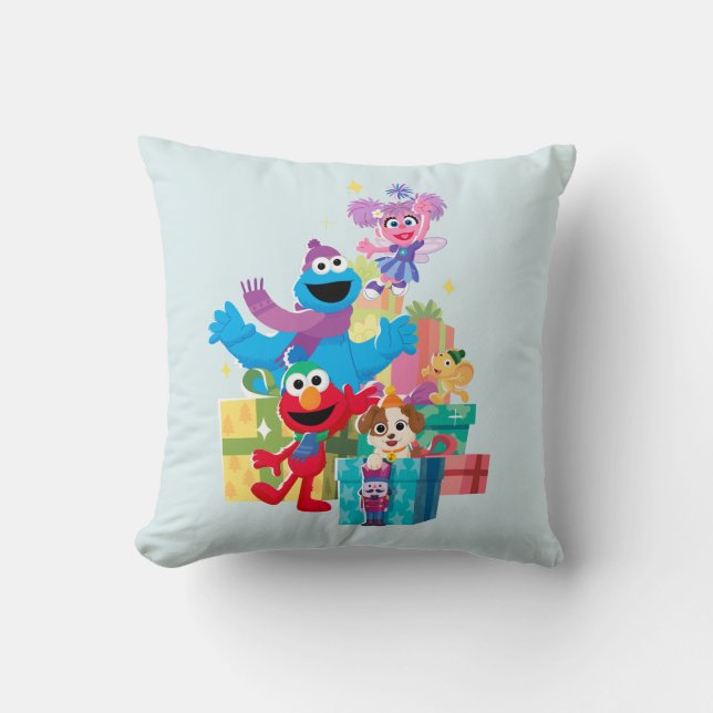 Sesame Street Pals and Presents Kissen (Vorderseite)