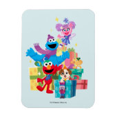 Sesame Street Pals and Presents Magnet (Vertikal)