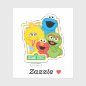 Sesame Street Pals Aufkleber (Blatt)