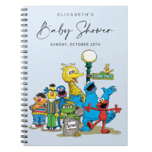 Sesame Street Pals Baby Showroom & Gift List Notizblock