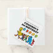 Sesame Street Pals Balloons Birthday Geschenkanhänger (Beispiel)
