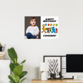 Sesame Street Pals Balloons Birthday Poster (Heimbüro)