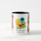 Sesame Street Pals | Bester Vater - Foto Tasse (Zentrum)