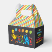 Sesame Street Pals | Birthday Balloons Fevor Box Geschenkschachtel (Rückseite)