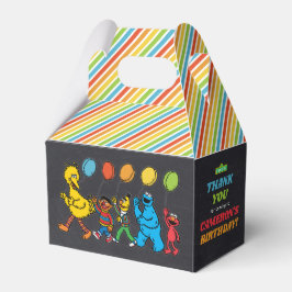 Sesame Street Pals | Birthday Balloons Fevor Box Geschenkschachtel
