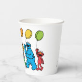 Sesame Street Pals | Birthday Balloons Paper Cups Pappbecher (Rückseite)