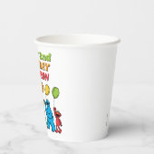 Sesame Street Pals | Birthday Balloons Pappbecher (Rückseite)