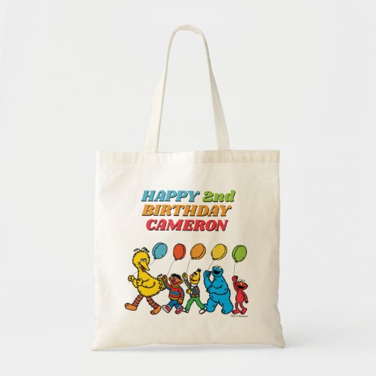 Sesame Street Pals | Birthday Balloons Tragetasche (Vorne)