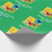 Sesame Street Pals Birthday Geschenkpapier (Ecke)