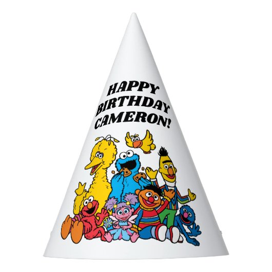 Sesame Street Pals Birthday Partyhütchen (Vorderseite)