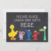 Sesame Street Pals Chalkboard | Karten und Geschen (Vorderseite)