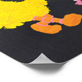 Sesame Street Pals Chalkboard Rainbow Birthday Poster (Ecke)