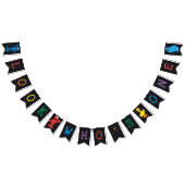 Sesame Street Pals Chalkboard Rainbow Birthday Wimpelkette (Alle)