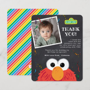 Sesame Street Pals Confetti Birthday Dankeskarte