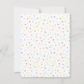 Sesame Street Pals Confetti Birthday Dankeskarte (Rückseite)