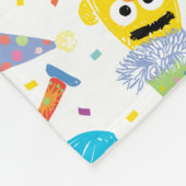 Sesame Street Pals Confetti Birthday Fleecedecke (Ecke)