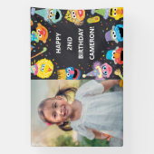 Sesame Street Pals Confetti Birthday Foto Banner (Vertikal)