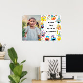 Sesame Street Pals Confetti Birthday Foto Poster (Heimbüro)
