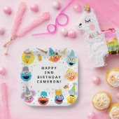 Sesame Street Pals Confetti Birthday Pappteller (Party)