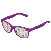 Sesame Street Pals Confetti Birthday Partybrille (Schrägansicht)