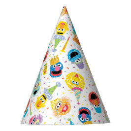 Sesame Street Pals Confetti Birthday Partyhütchen