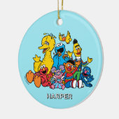 Sesame Street Pals | Customized Name & Photo Keramik Ornament (Links)