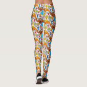 Sesame Street Pals Doodley Pattern Leggings (Rückseite)