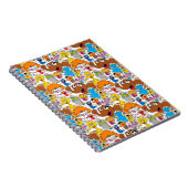 Sesame Street Pals Doodley Pattern Notizblock (Rechte Seite)