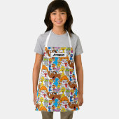 Sesame Street Pals Doodley Pattern Schürze (Insitu)