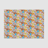 Sesame Street Pals Doodley Pattern Seidenpapier (Vorderseite)