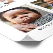 Sesame Street Pals | Erstes Jahr des Kindes Poster (Ecke)