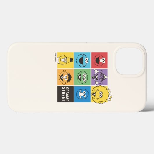 Sesame Street Pals | Farbblöcke Case-Mate iPhone Hülle (Rückseite (Horizontal))