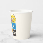 Sesame Street Pals | Farbblöcke Pappbecher (Links)