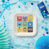 Sesame Street Pals | Farbblöcke Pappteller (Party)