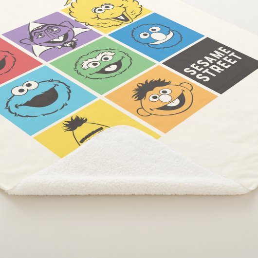 Sesame Street Pals | Farbblöcke Sherpadecke (3/4)