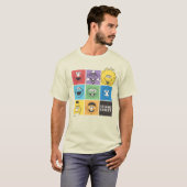 Sesame Street Pals | Farbblöcke T-Shirt (Vorne ganz)