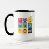 Sesame Street Pals | Farbblöcke Tasse (Links)