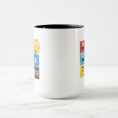 Sesame Street Pals | Farbblöcke Tasse (Zentrum)