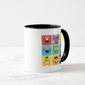 Sesame Street Pals | Farbblöcke Tasse (VorderseiteRechts)