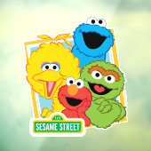 Sesame Street Pals Fensteraufkleber (Blatt 3)