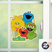 Sesame Street Pals Fensteraufkleber (Zuhause)