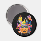 Sesame Street Pals | Frohe Halloween Magnet (Vorderseite/Rückseite)