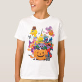 Sesame Street Pals | Frohe Halloween T-Shirt (Vorderseite)