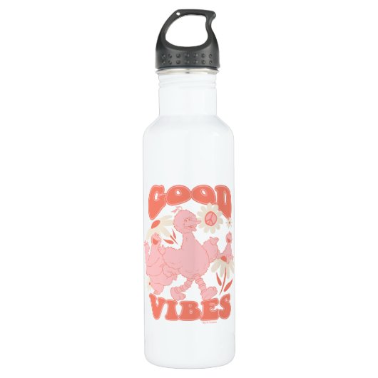 Sesame Street Pals | Good Vibes Edelstahlflasche (Vorderseite)