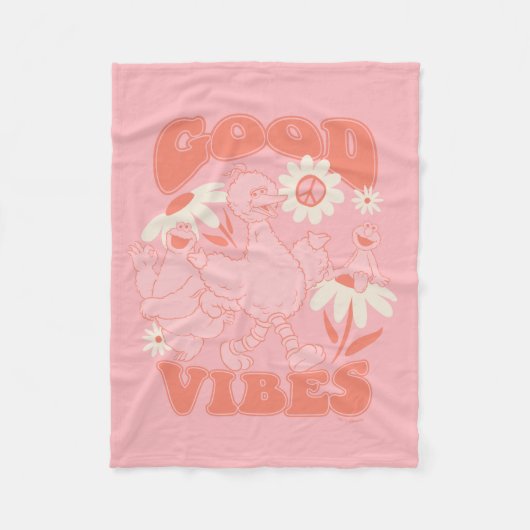 Sesame Street Pals | Good Vibes Fleecedecke (Vorderseite)