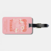 Sesame Street Pals | Good Vibes | Name hinzufügen Gepäckanhänger (Rückseite horizontal)