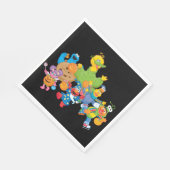Sesame Street Pals | Halloween-Kostüme Serviette (Ecke)