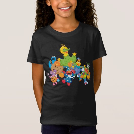 Sesame Street Pals | Halloween-Kostüme T-Shirt (Vorderseite)