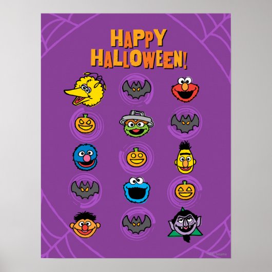 Sesame Street Pals - Happy Halloween! Poster (Vorne)